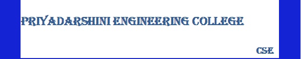 cse dep